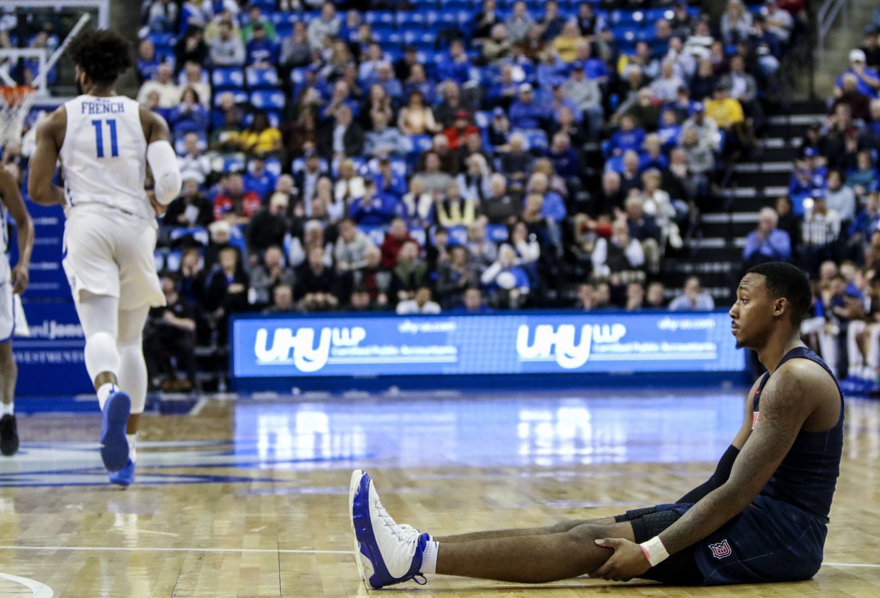 St. Louis University Battles Duquesne University on Senior Night